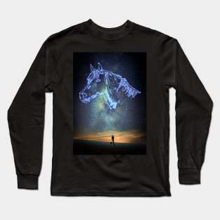 Horse Constellation Long Sleeve T-Shirt